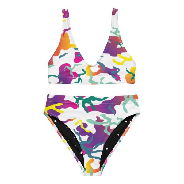 Trippy Camouflage Bikini