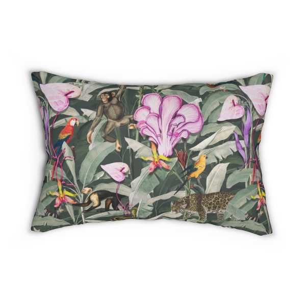 Jungle lumbar pillow